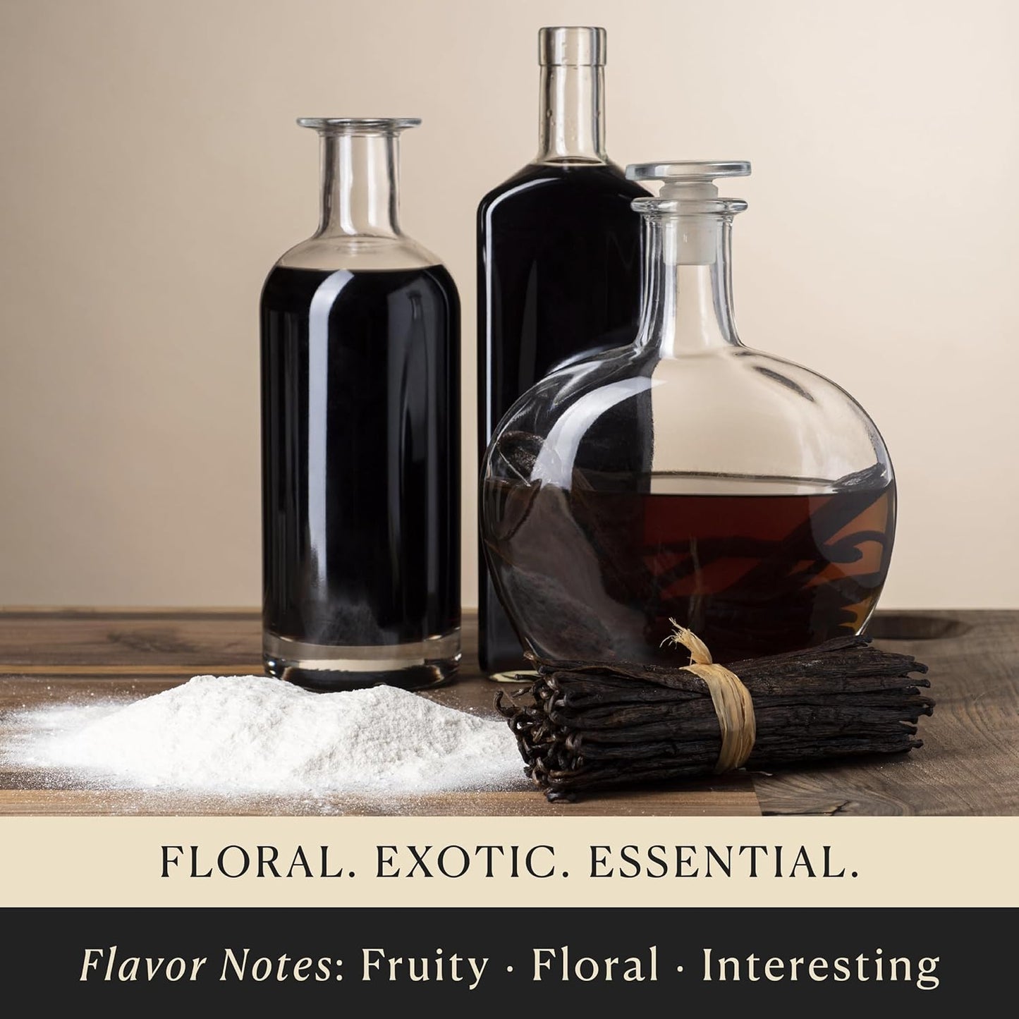 Cook's, Pure Cookie Vanilla Extract, Floral Vanilla Extract for Cakes, Cookies, Pastries, Ice Creams, 128 Ounces (1 Gallon)