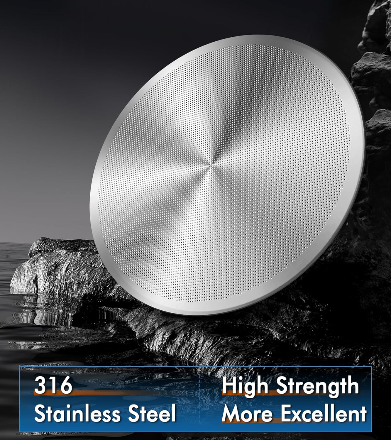 3 Pack Espresso Puck Screen for Flair espresso Coffee Maker, 316 Stainless Steel 0.2mm Ultra-Thin Coffee Espresso Filter Screen for Espresso Portafilter Filter Basket, 58.5mm