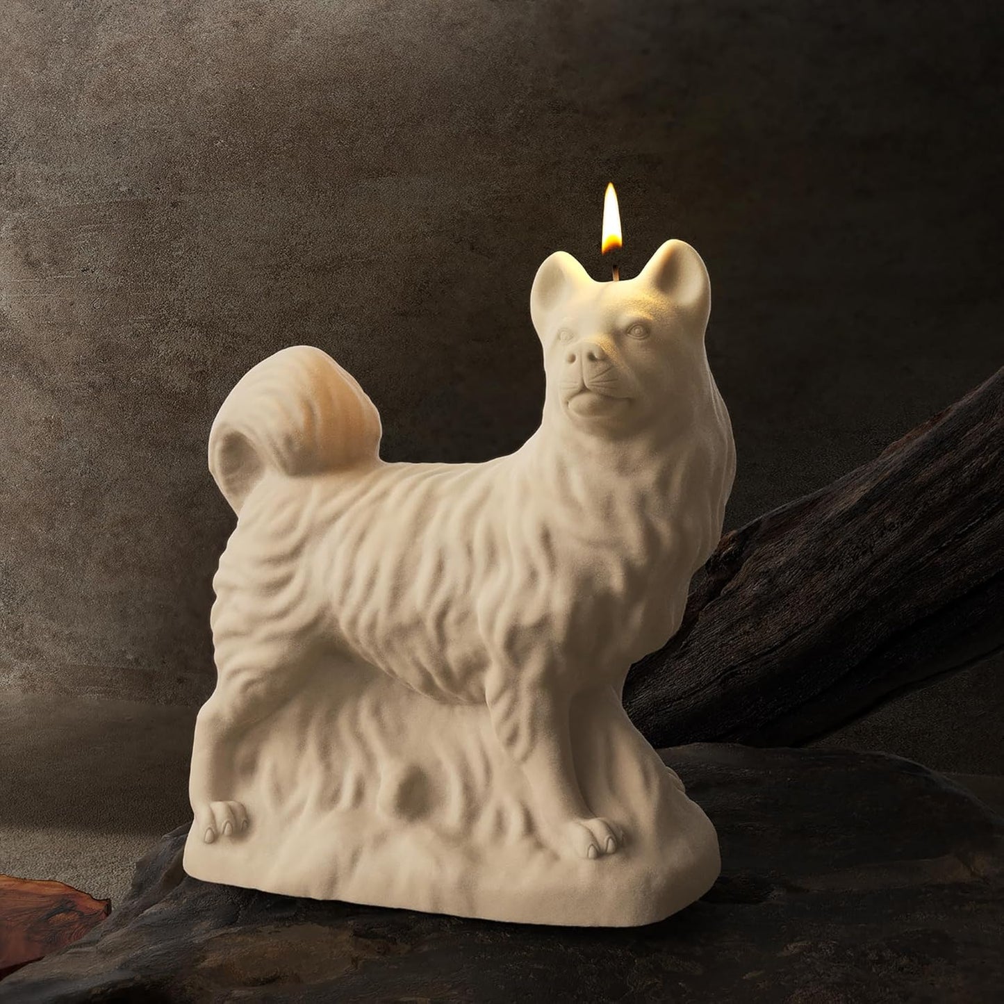 3D Dog Animal Silicone Molds - Dog Resin Casting for Candle Making & Home Decor