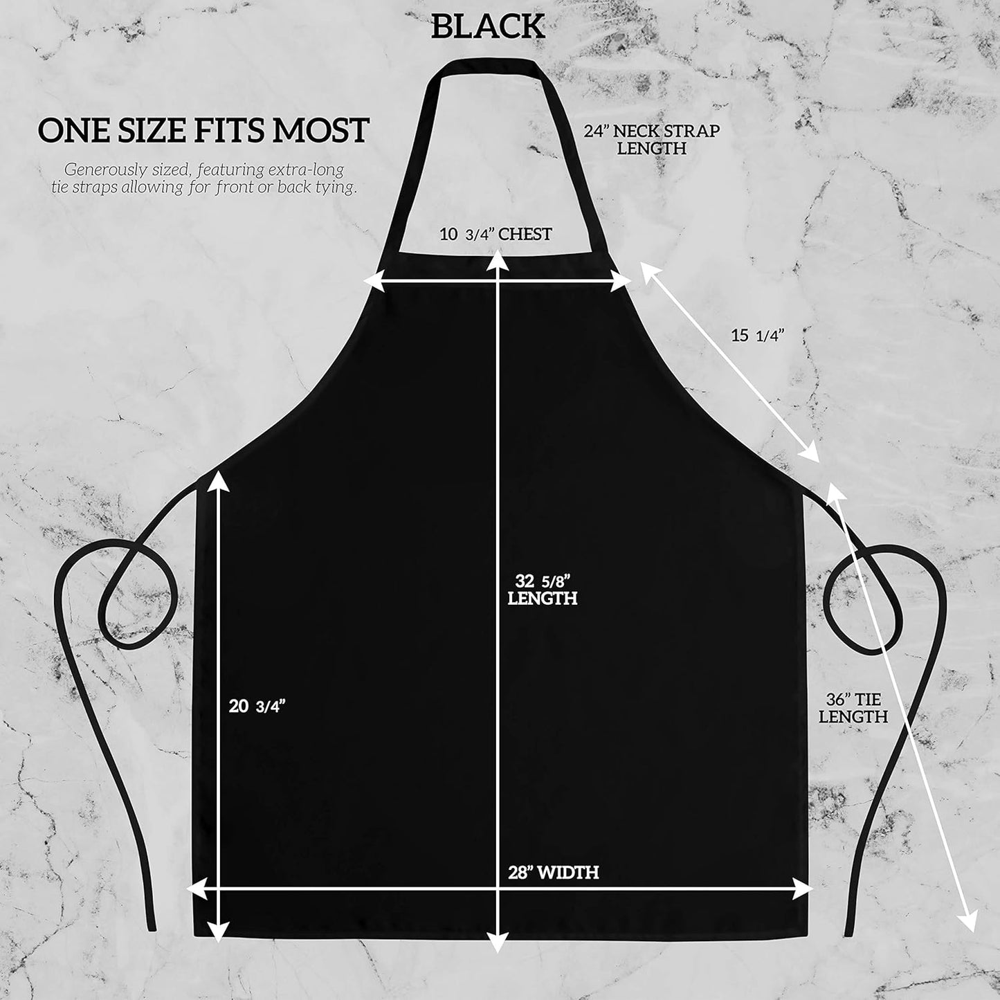 GREEN LIFESTYLE 120 Pack Bib Aprons - Unisex Machine Washable Kitchen BBQ Aprons Bulk (Pack of 120, No Pockets, Black)