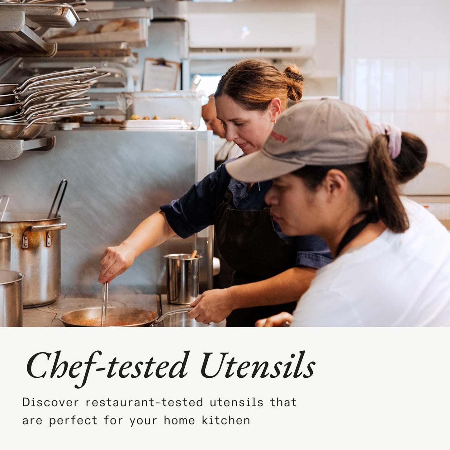 Made In Cookware - Rubber Spatula - Harbour Blue - Versatile Kitchen Essential - Dishwasher Safe