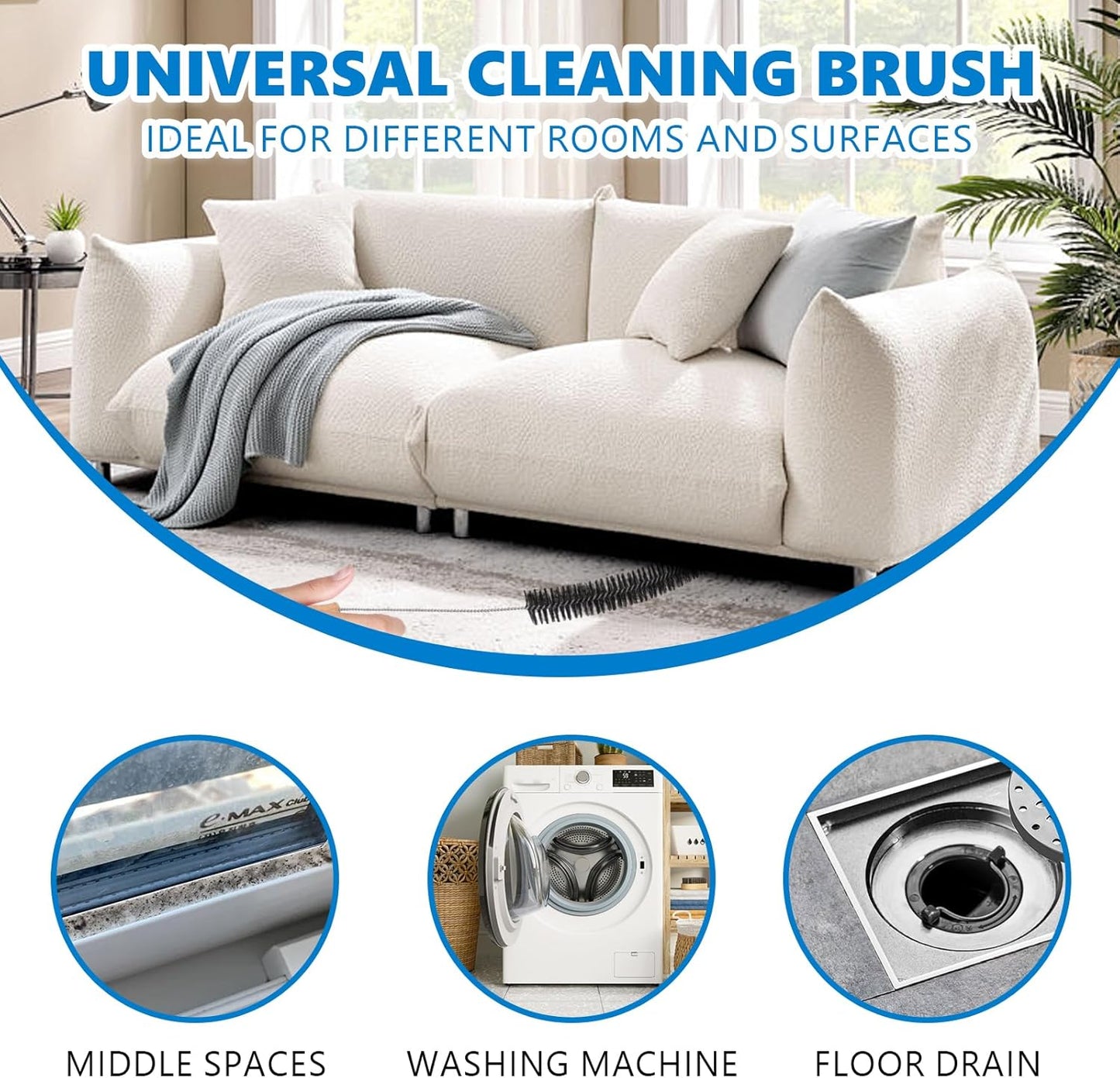 Dryer Lint Brush Vent Cleaner Lint Trap Cleaning Tool Dryer Vent Brush Long Flexible with Wood Handle 27.95Inches Medium Size for Dryer Vent Cleaning DIY Enthusiasts Homeowners (1, PCS)