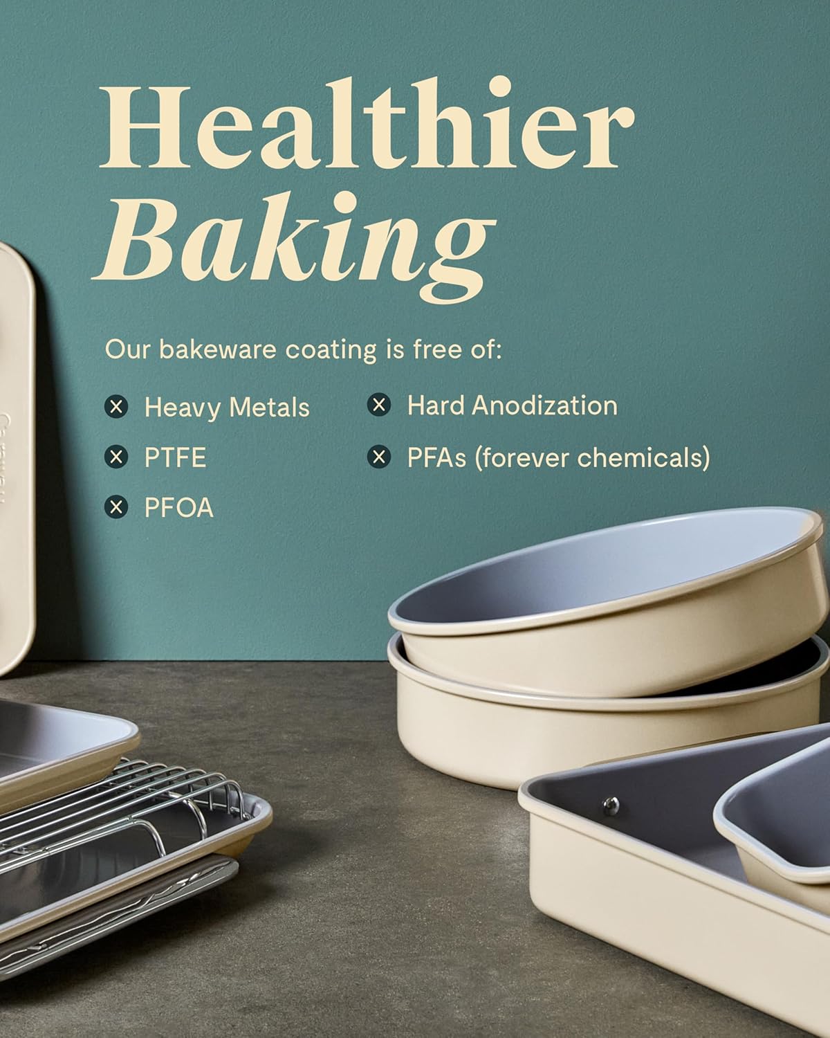 Caraway Non-Stick Ceramic 12-Cup Muffin Pan - Naturally Slick Ceramic Coating - Non-Toxic, PTFE & PFOA Free - Perfect for Cupcakes, Muffins, and More - Marigold