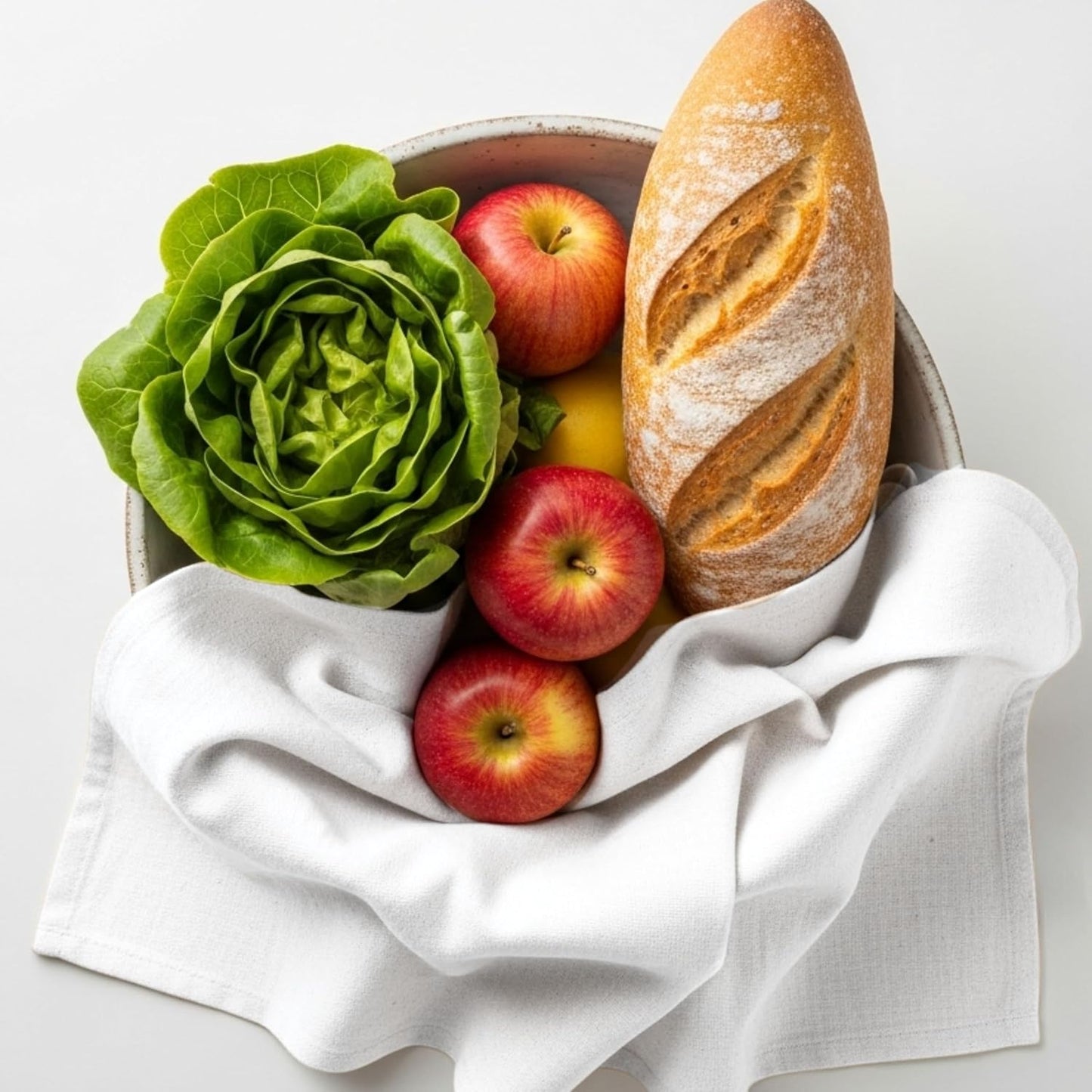 LITO LINEN AND TOWEL Flour Sack Towels – 100% Cotton, 28x28 Inches, Highly Absorbent, Embroidery-Ready Tea Towels for Kitchen & Crafts, Farmhouse Decor, Pack of 12 White