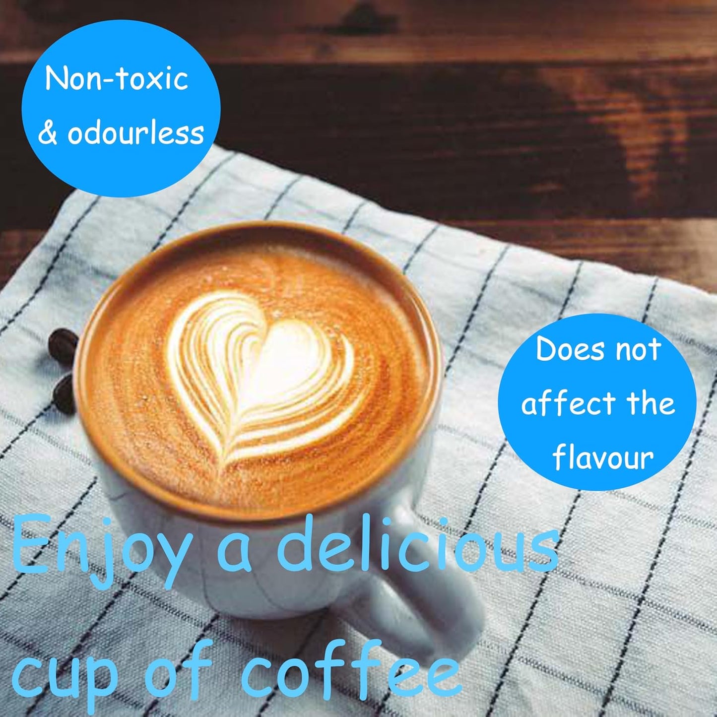 Coffee Cleaning Tablets, Simple to Use, Deep Clean, Extend the Lifespan of Your Coffee Machine, Provide Lasting Protection (12 Tablets)