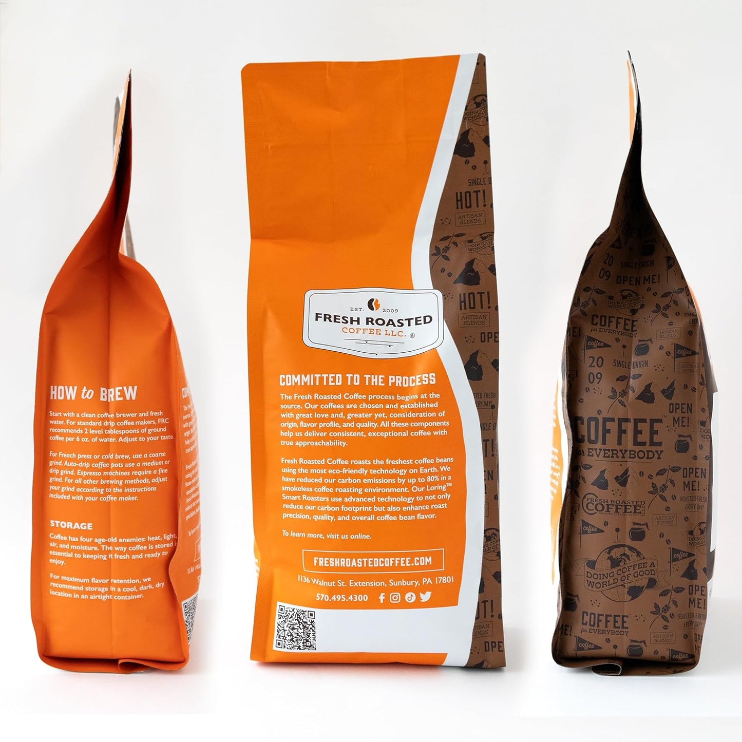 Fresh Roasted Coffee, Organic Drago Café Blend | USDA Organic, Kosher | Medium Roast 2 lb (32 oz) Whole Bean