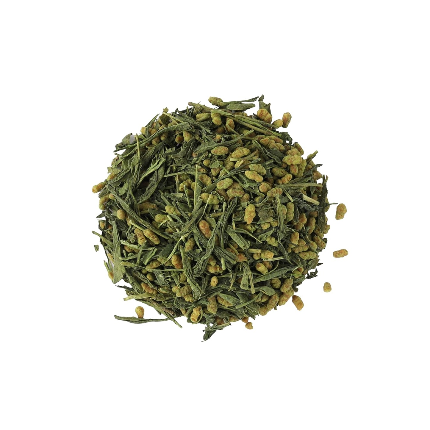 TOMOSAN Organic Genmaicha Tea - Loose Leaf Japanese Premium Green Tea - Genmai Matcha Roasted Brown Rice Blend, USDA Certified, Uji-Kyoto, 100g/3.5oz