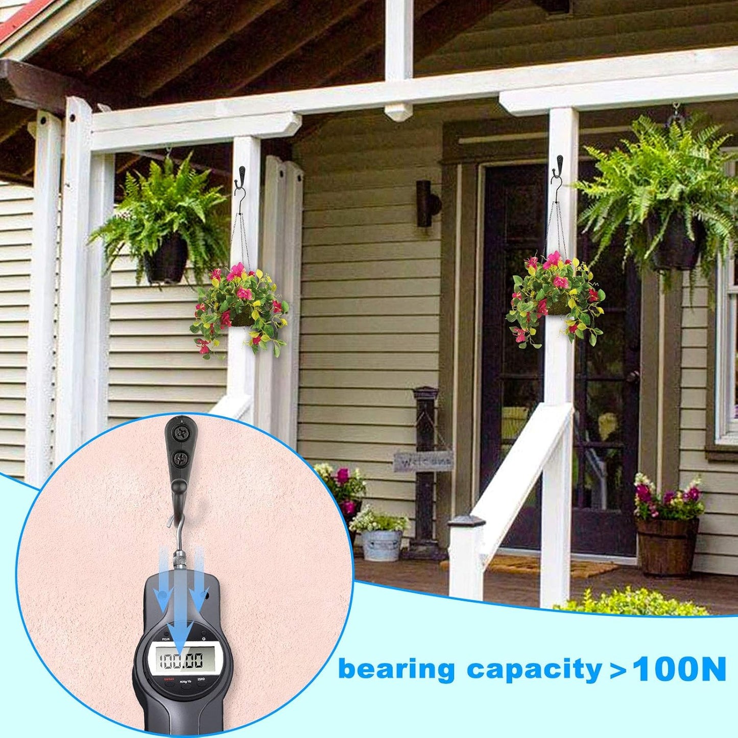 15Pcs Black Wall Mounted Coat Hooks, Hanger Hook with 30 Pieces Screws for Hanging Hat, Towel, Key, Robe, Coats, Scarf, Bag, Cap, Coffee Cup, Mugs