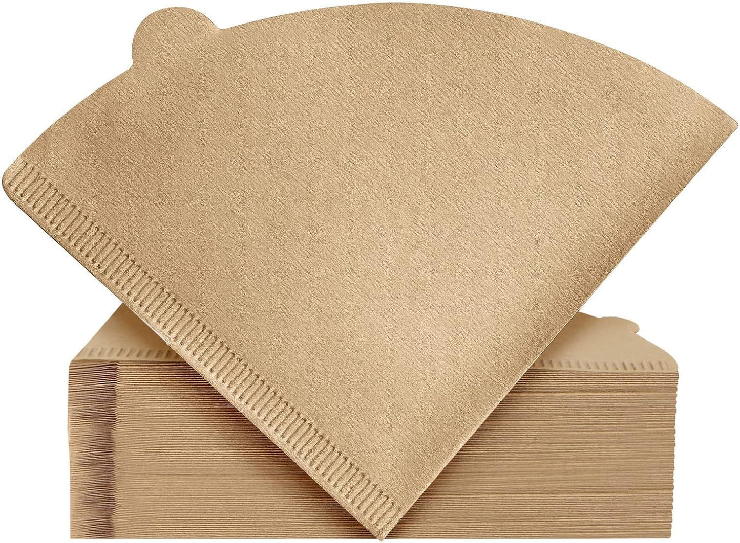 Coffee Filter, Cone Coffee Filters, Size 02 Coffee Filters for Pour Over Drippers, Total of 200 Sheets, 1-4 Cups, Natural Unbleached Brown