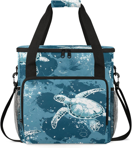 Coffee Maker Carring Bag Travel Storage Tote Bag Compatible with Keurig K-Mini or K-Mini Plus nespresso vertuo machine Portable Single Serve Coffee Brewer Case with Pockets for K-cup Pods(Bag Only)