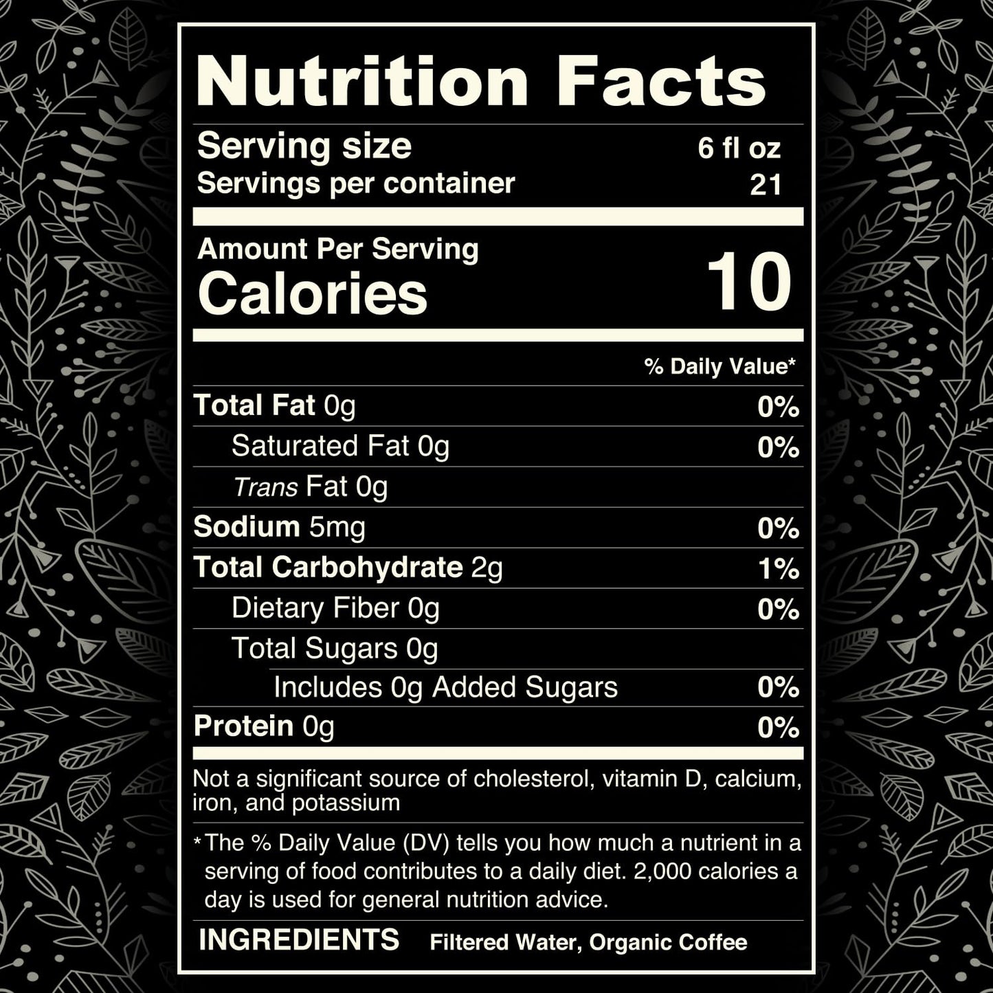 Afficionado Coffee Roasters | Magical Cold Brew | 1 Gallon | Bag in Box | Single Origin Peruvian Coffee | Medium Roast | Ready to Drink | Pasteurized & Shelf-Stable