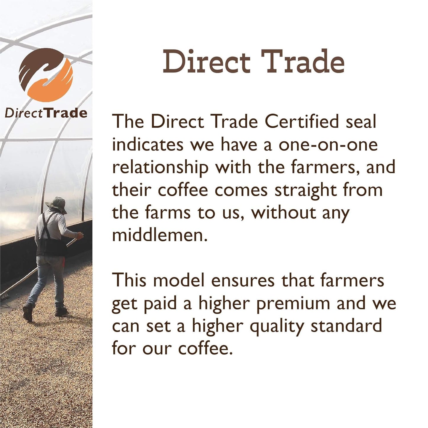 Fresh Roasted Coffee, Brazil Minas Gerais, 5 lb (80 oz), Light Roast, Kosher, Ground