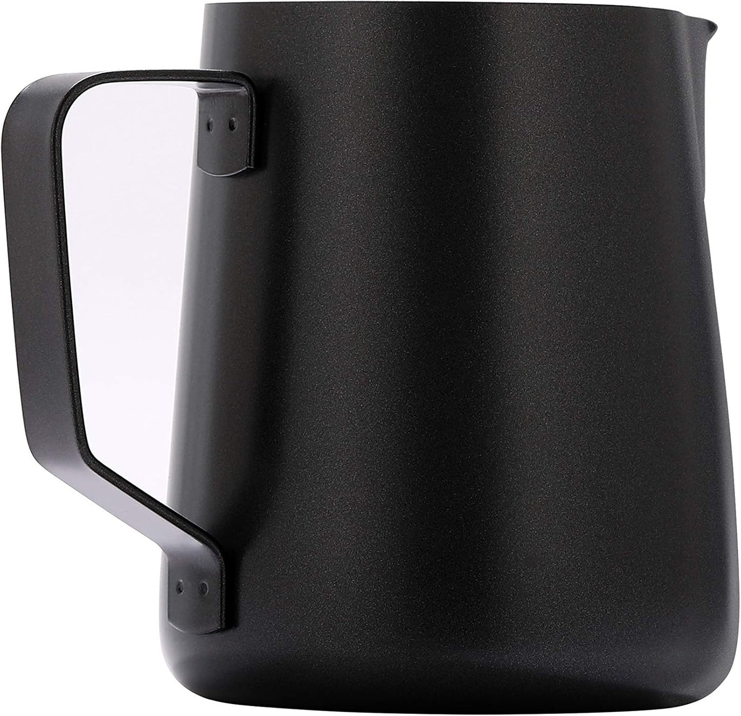 Apexstone Black Espresso Milk Frothing Pitcher 12 oz, Espresso Steaming Pitcher 12 oz, Coffee Milk Frothing Cup, Coffee Steaming Pitcher 12 oz/350 ml