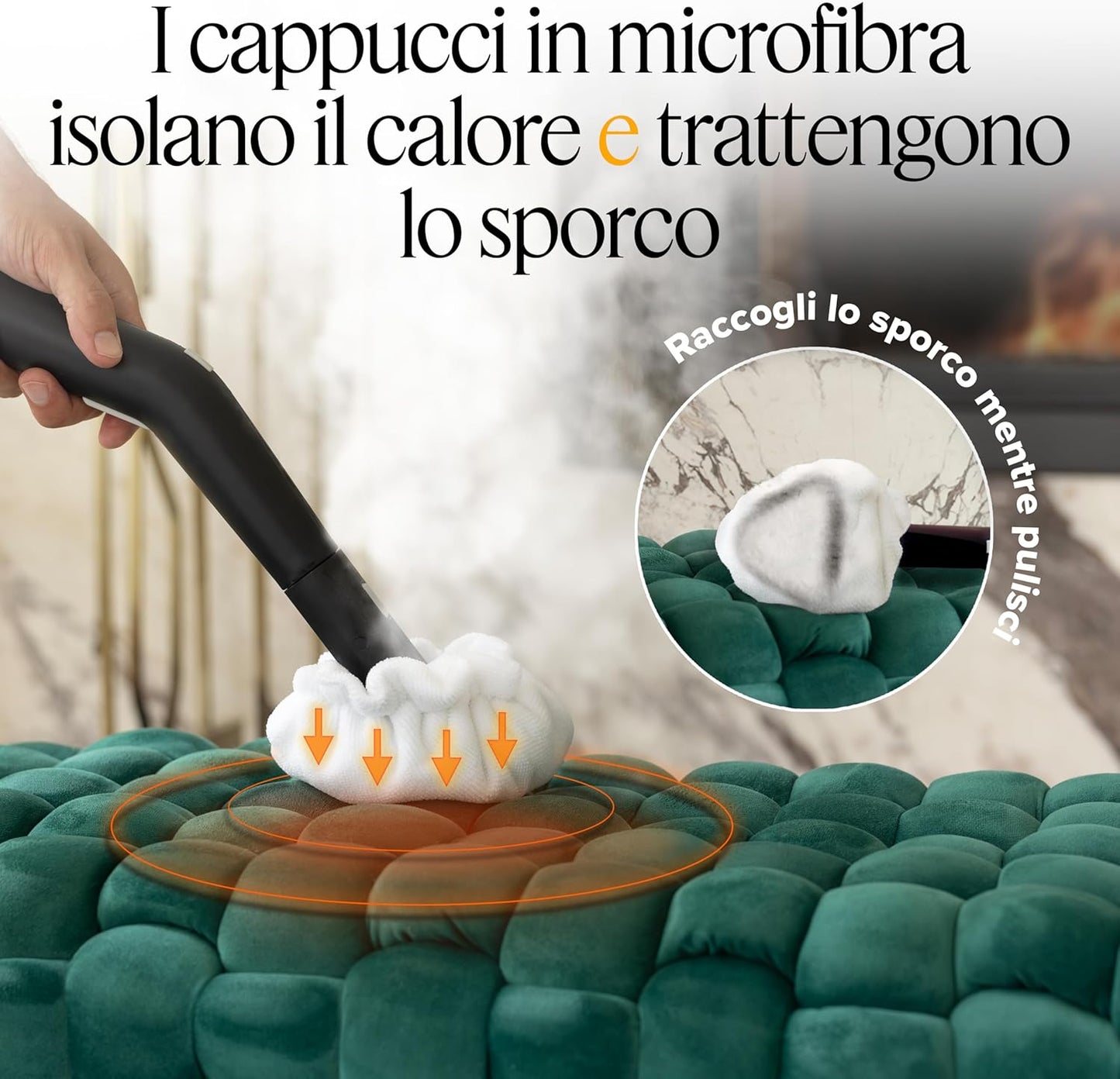 Dupray Steam Cleaning Pack Pro – 24-Piece Accessory Kit for Dupray Steam Cleaners: Versatile set includes everything needed for deep cleaning on multiple surfaces.