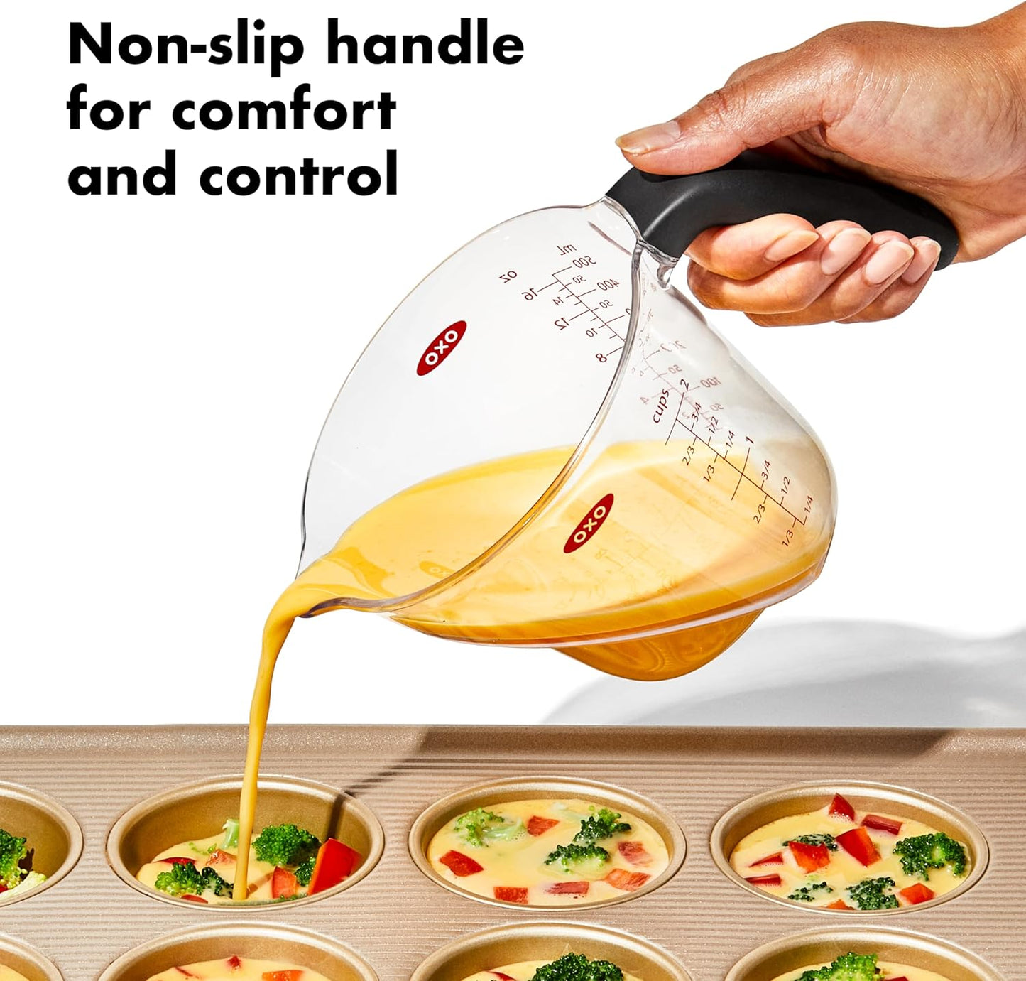 OXO Good Grips 3-Piece Angled Measuring Cup Set