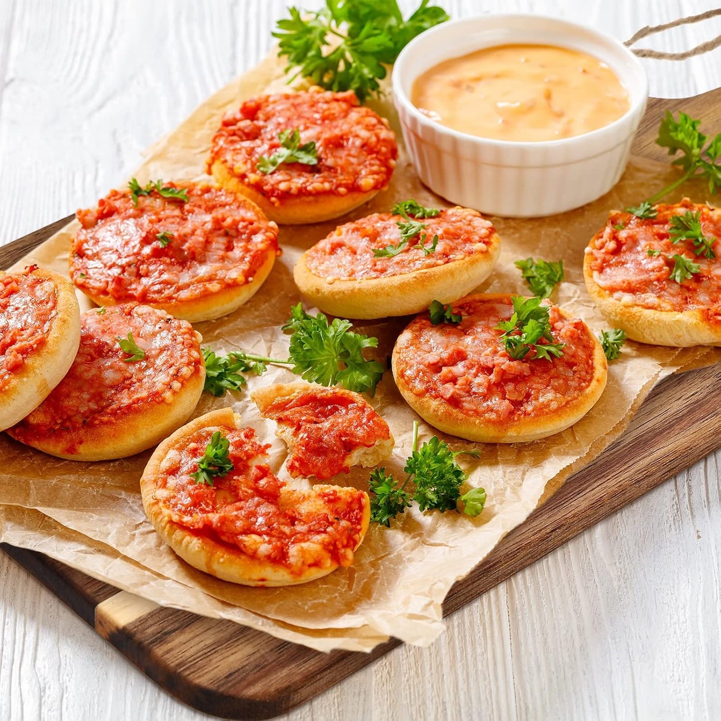 Patelai 12 Packs Wooden Cutting Board Set with Handles Large Kitchen Serving Plain Chopping Board Bulk Gifts for Mom for Vegetables Meat Pizza Cheese Fruit Bread(Acacia Wood,16 x 5 Inch)