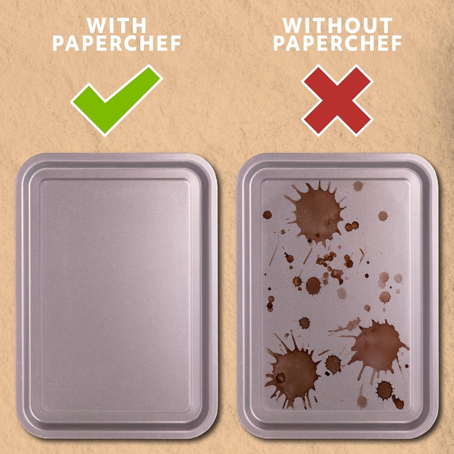 X-Large Parchment Baking Cups - Easy Release, Non-Stick Paper - 30 Count - 4 Pack