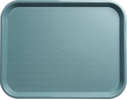 CFS Cafe Plastic Fast Food Tray, 14" x 18", Slate