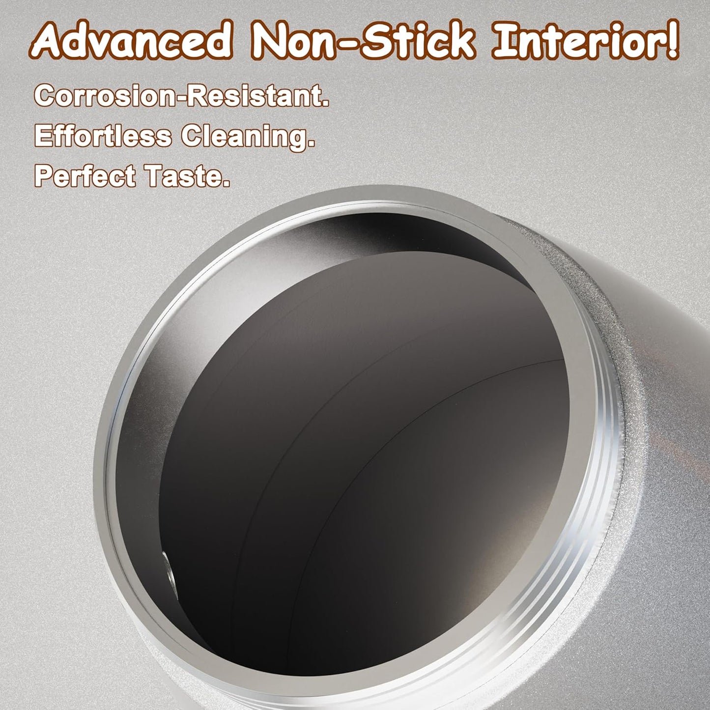 Electric Espresso Coffee Maker, Italian Coffee Pot, Electric Moka Pot, Cuban Coffee Maker, Portable Cafeteras Electricas Espresso Makers with Detachable Base 3 or 6 Cup (Silver)