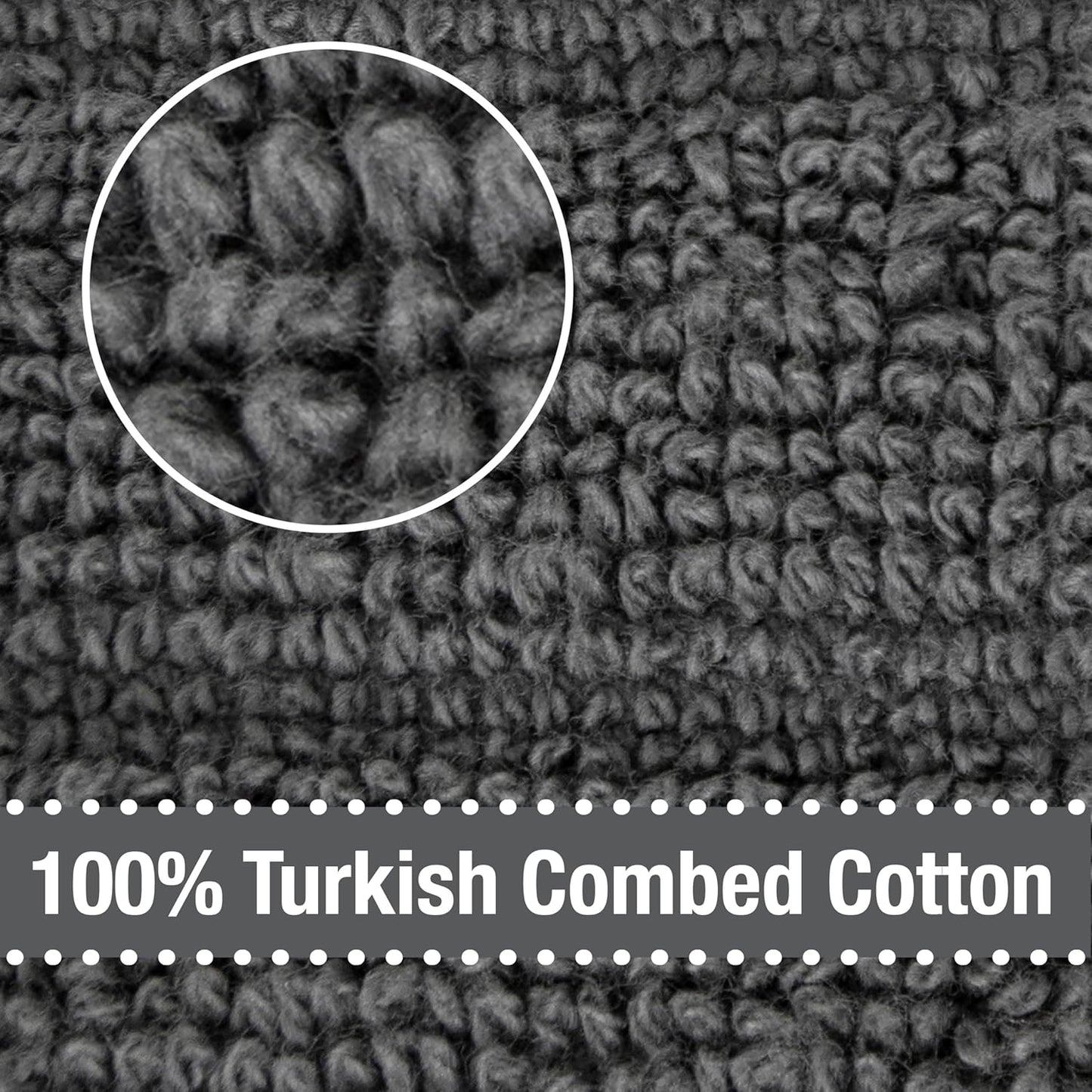 All-Clad Solid Kitchen Towel: Highly Absorbent, Super Soft Long Lasting - 100% Cotton, 17"x30" Tea Towel for Cleaning & Drying Dishes, Pans, Glassware, or Countertops, (1-Pack), Pewter