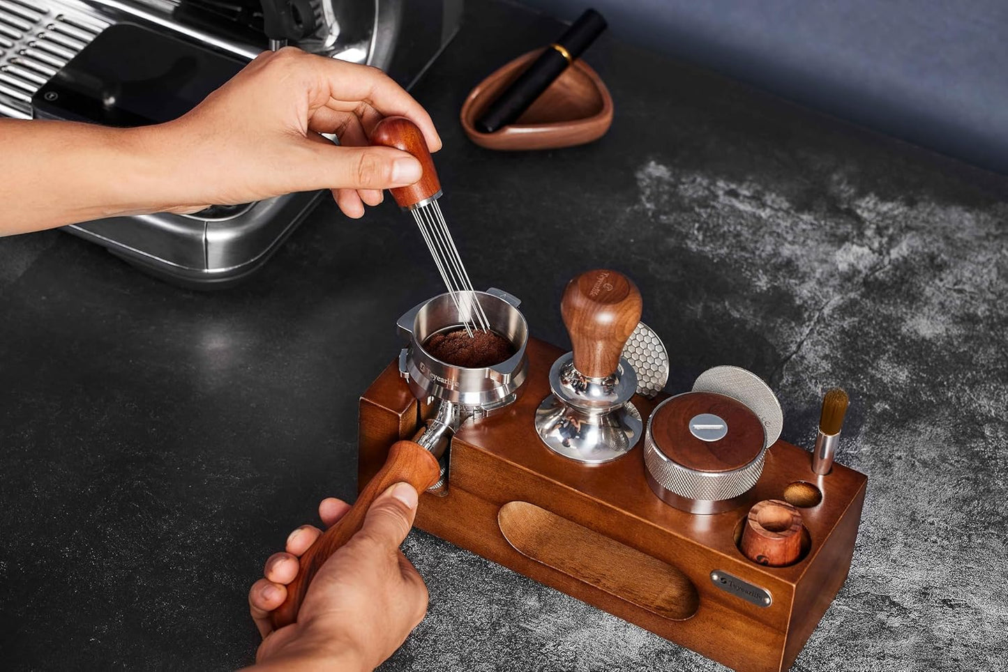 Stainless Steel dosing Funnel for Breville 54mm Espresso Machines Good-Work with portafilter