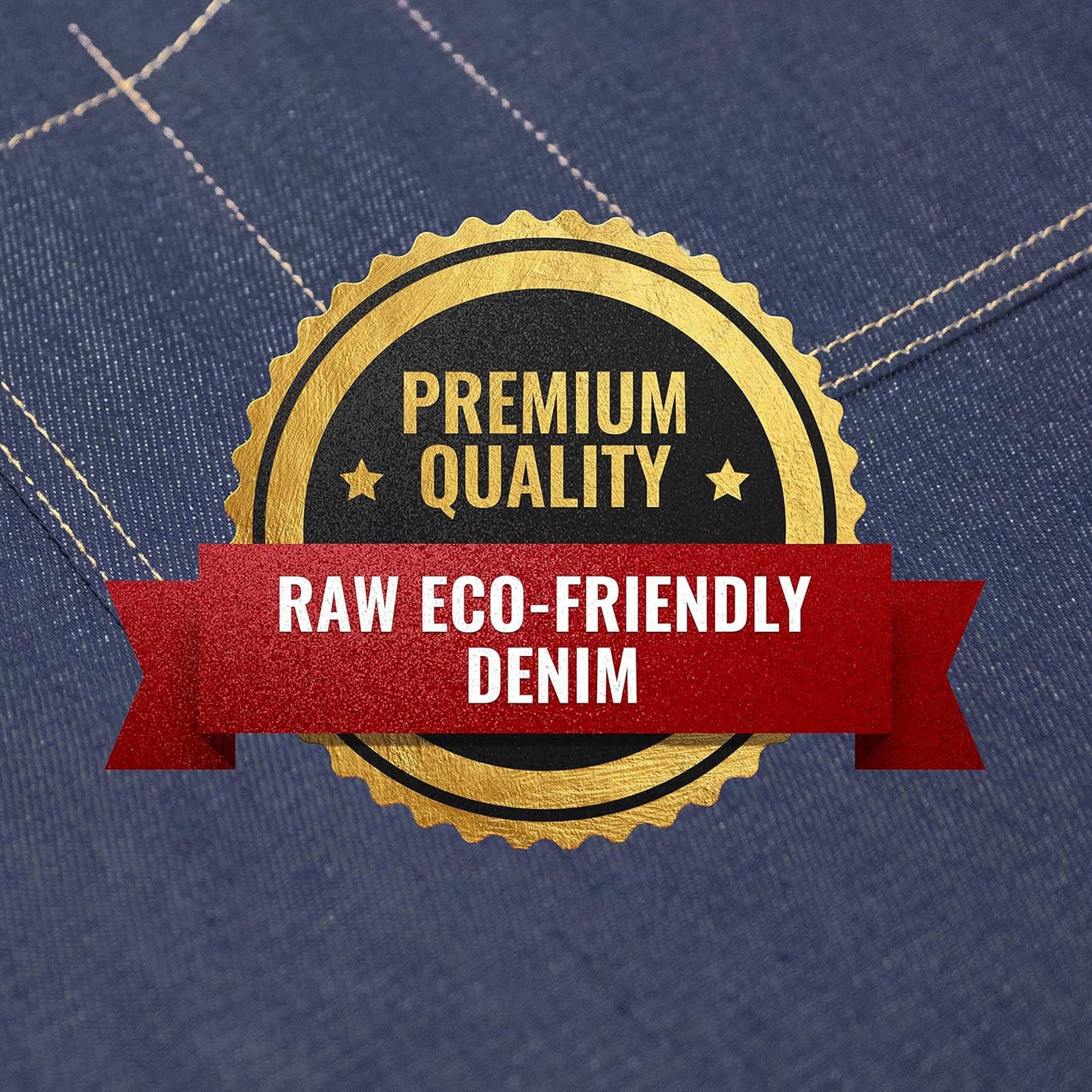 Under NY Sky Chef Apron – Professional Blue Denim – Cotton Straps - Smart Pockets - Adjustable for Men and Women – Pro Chef, Cook, Kitchen, Baker, Barista, Bartender, Server Aprons